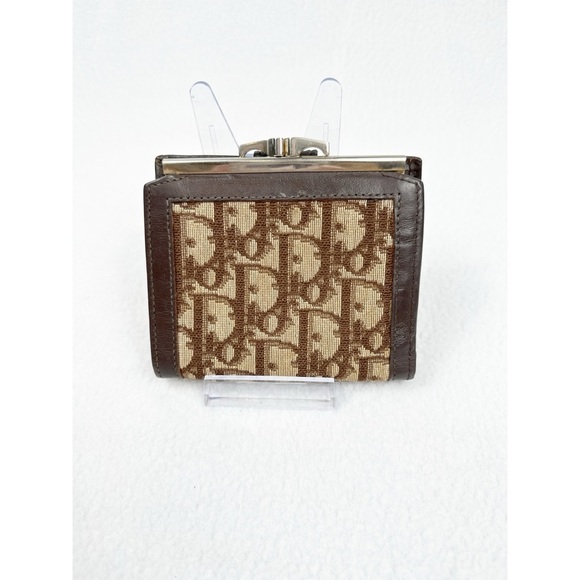 Christian Dior Vintage Bifold Wallet - Iconic Elegance in Excellent Condition - Picture 1 of 11
